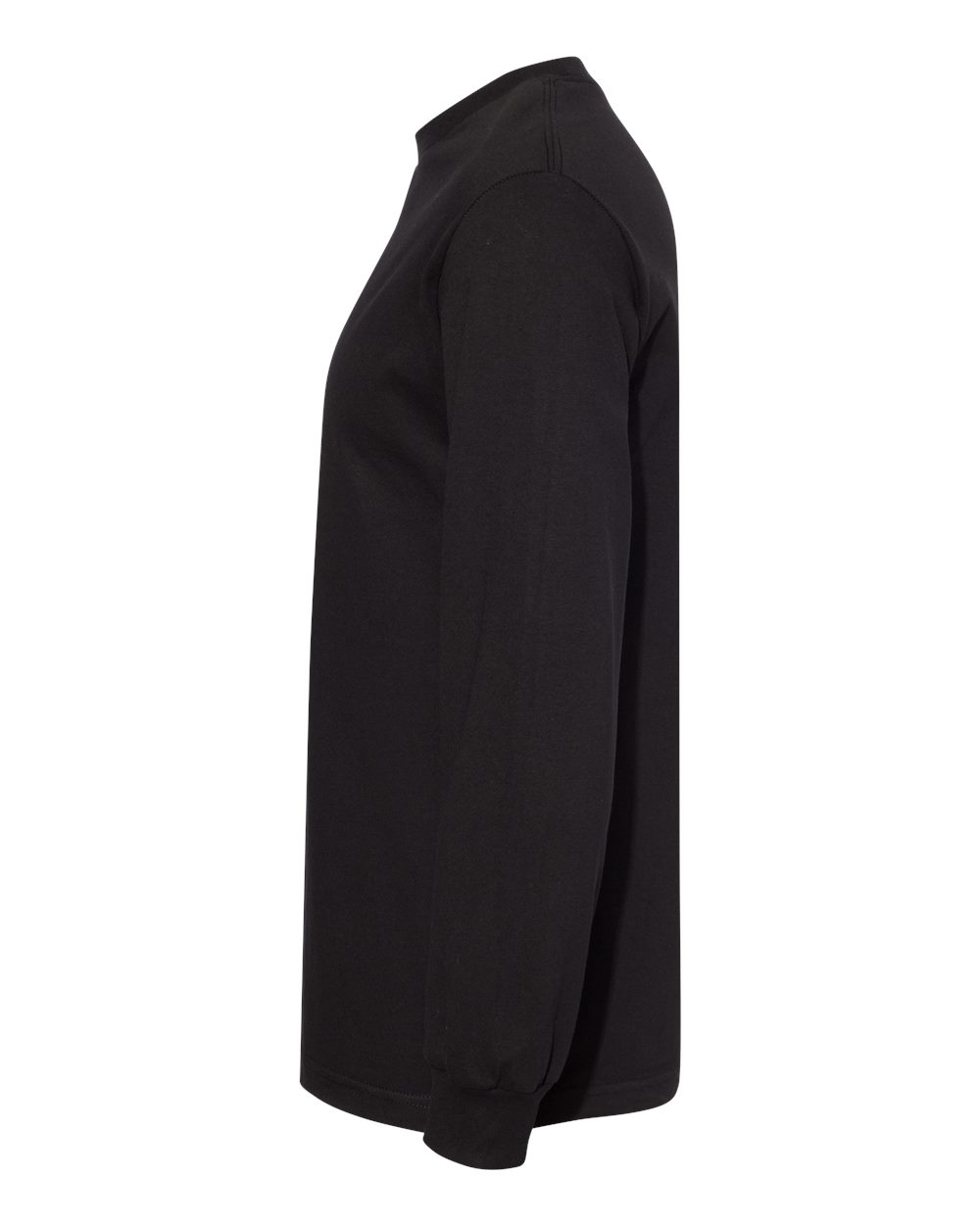 American Apparel Unisex Heavyweight Cotton Long Sleeve Tee - 1304 Black