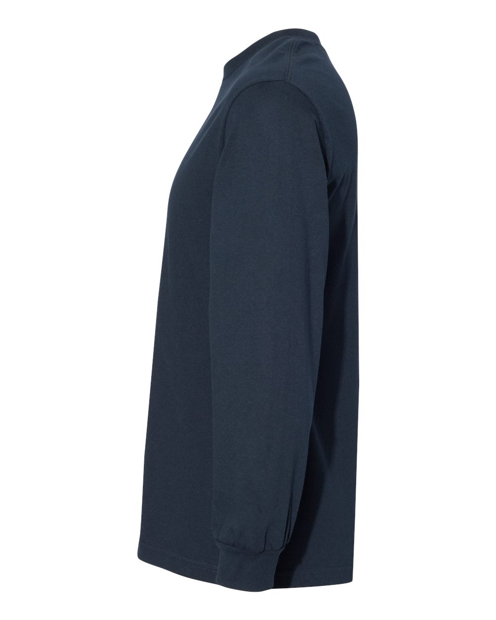 American Apparel Unisex Heavyweight Cotton Long Sleeve Tee - 1304 True Navy