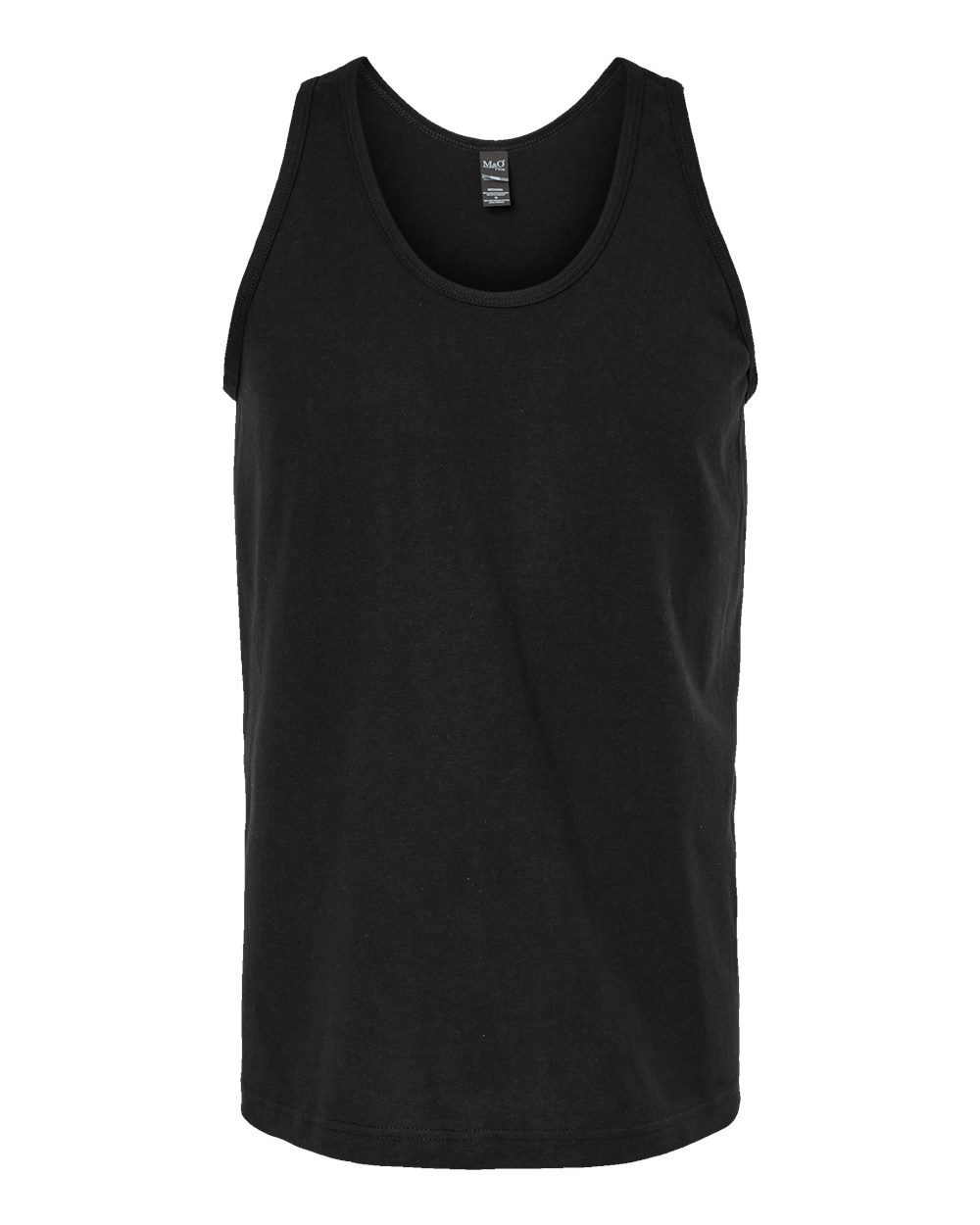 M&O Tank Top - 4505 Fine Black