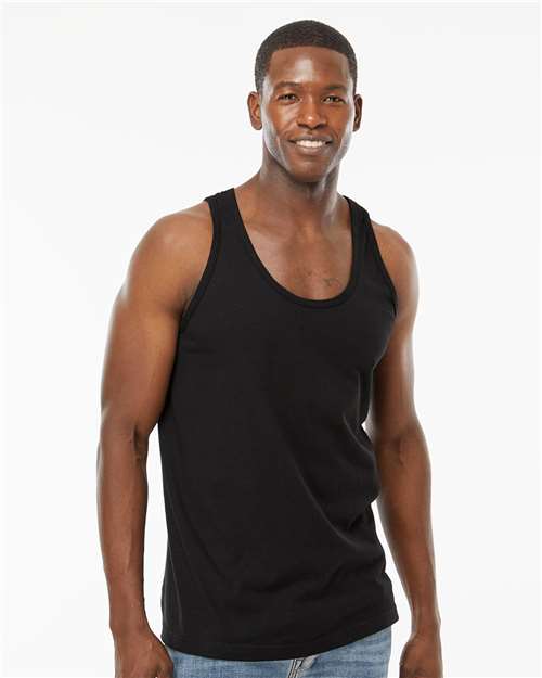 M&O Tank Top - 4505 Fine Black