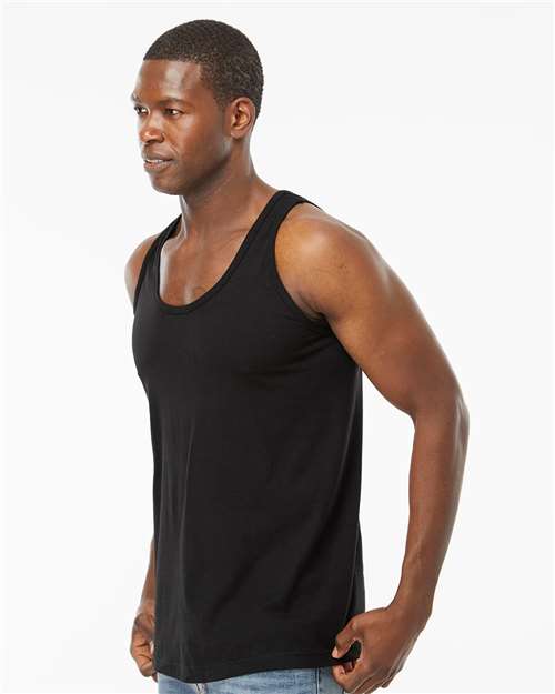 M&O Tank Top - 4505 Fine Black