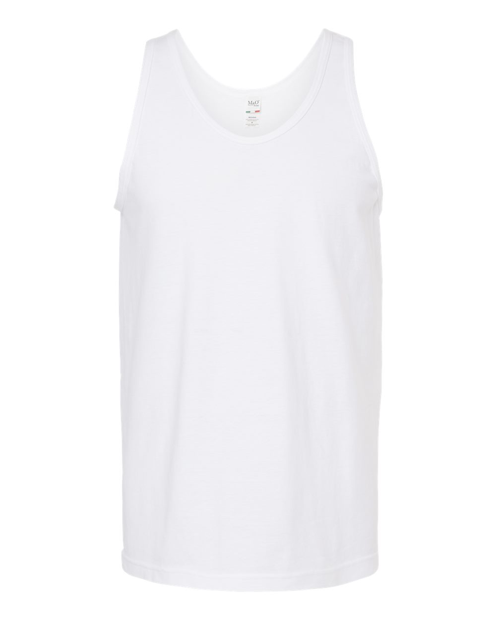 M&O Tank Top - 4505 Fine White