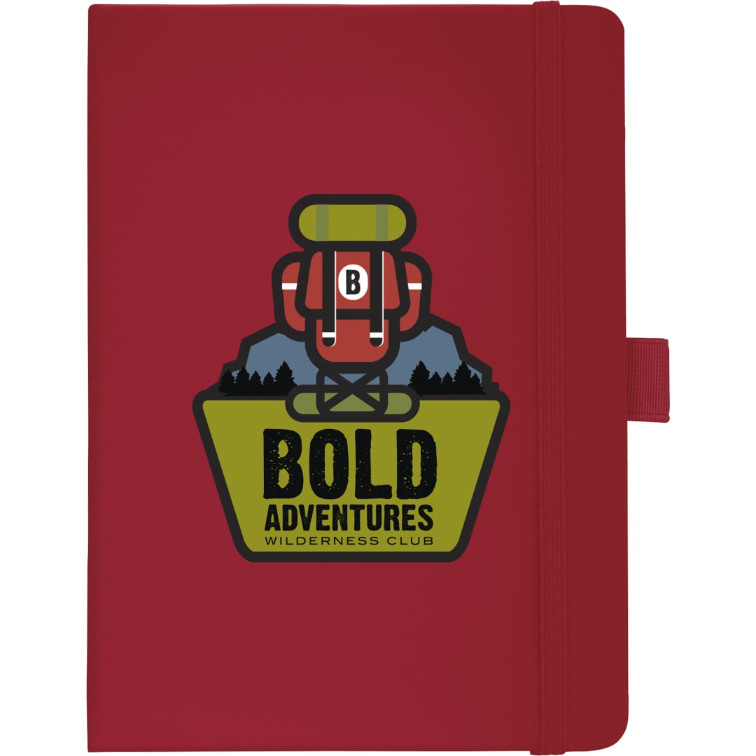 5" x 7" Vienna Hard Bound JournalBook® - 2800-29 Red