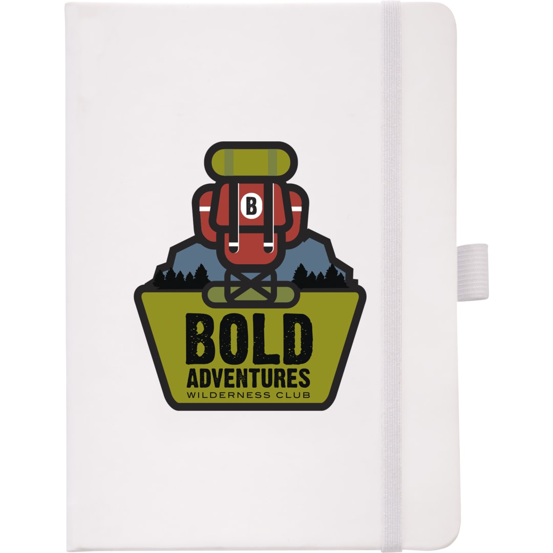 5" x 7" Vienna Hard Bound JournalBook® - 2800-29 White