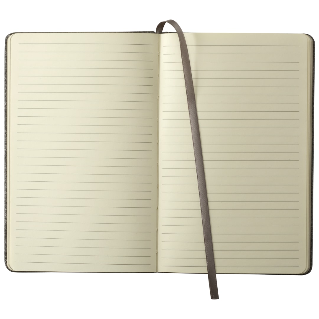 5.5" x 8.5" Heathered Hard Bound JournalBook® - 2800-43 Gray