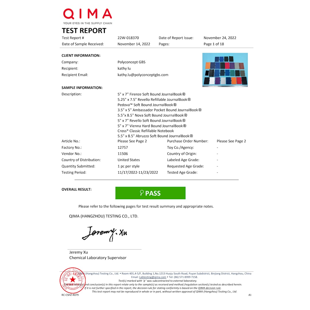 5" x 7" Firenze Soft Bound JournalBook® - 2800-46 Black