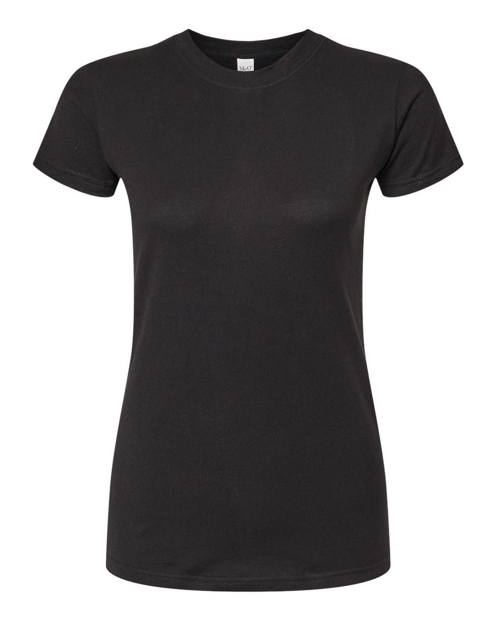 M&O Women's Fine Jersey T-Shirt - 4513 Fine Black
