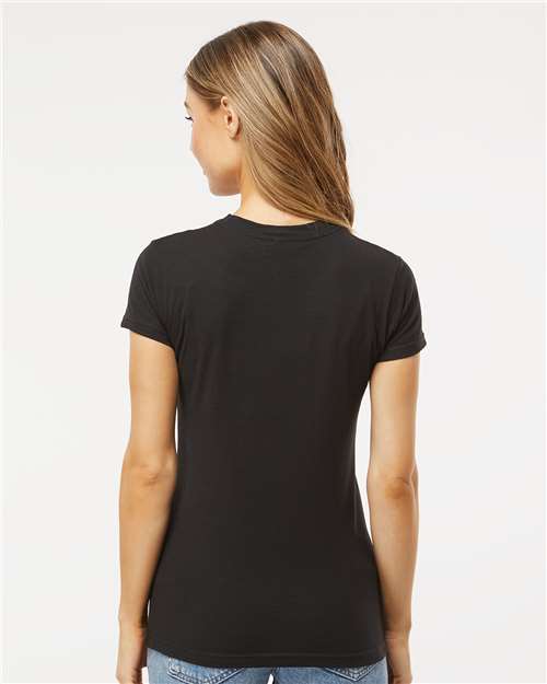 M&O Women's Fine Jersey T-Shirt - 4513 Fine Black