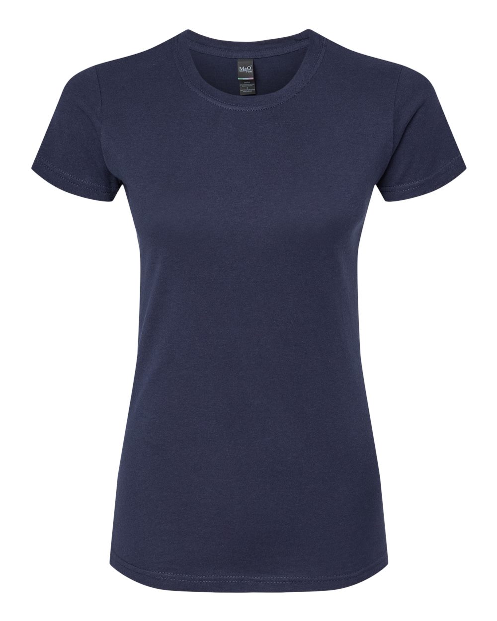 M&O Women's Fine Jersey T-Shirt - 4513 Fine Navy