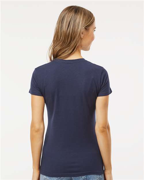 M&O Women's Fine Jersey T-Shirt - 4513 Fine Navy