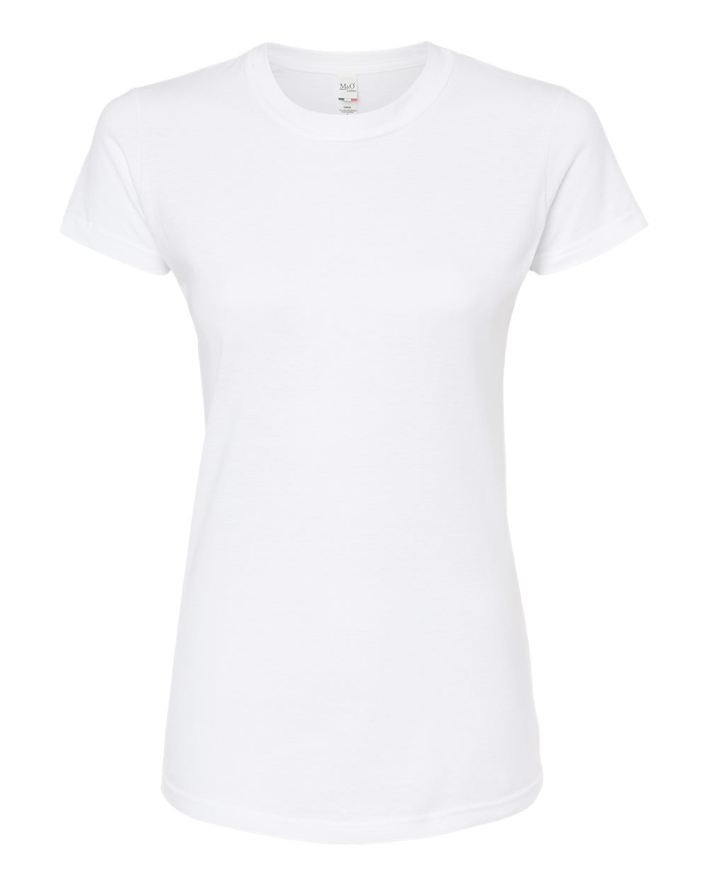 M&O Women's Fine Jersey T-Shirt - 4513 Fine White