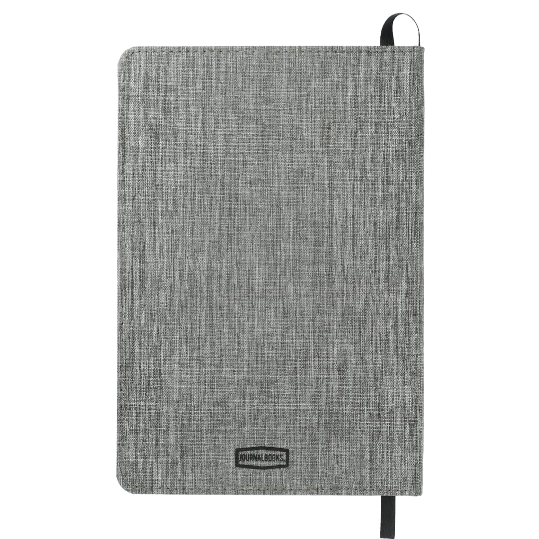 5.5" x 8.5" FSC® Mix Reclaim Recycled Journal - 2800-56 Gray