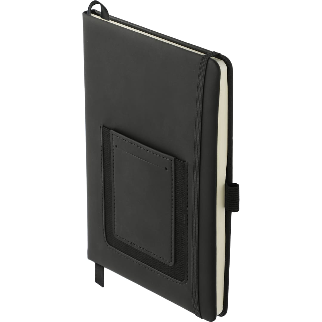 5.5x8.5 FSC® Mix Vienna Phone Pocket Bound Journal - 2800-65 Black