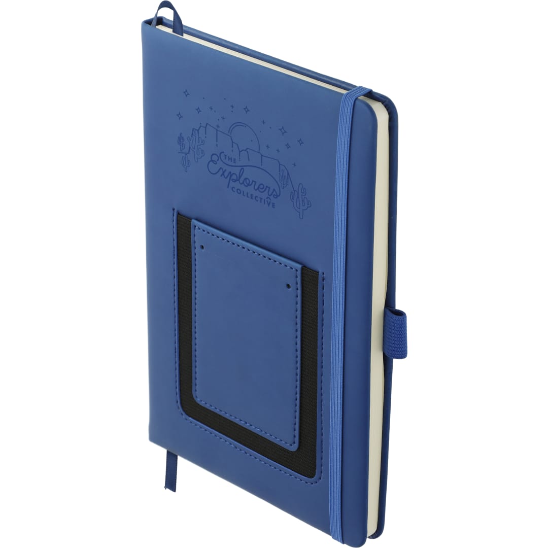 5.5x8.5 FSC® Mix Vienna Phone Pocket Bound Journal - 2800-65 Blue