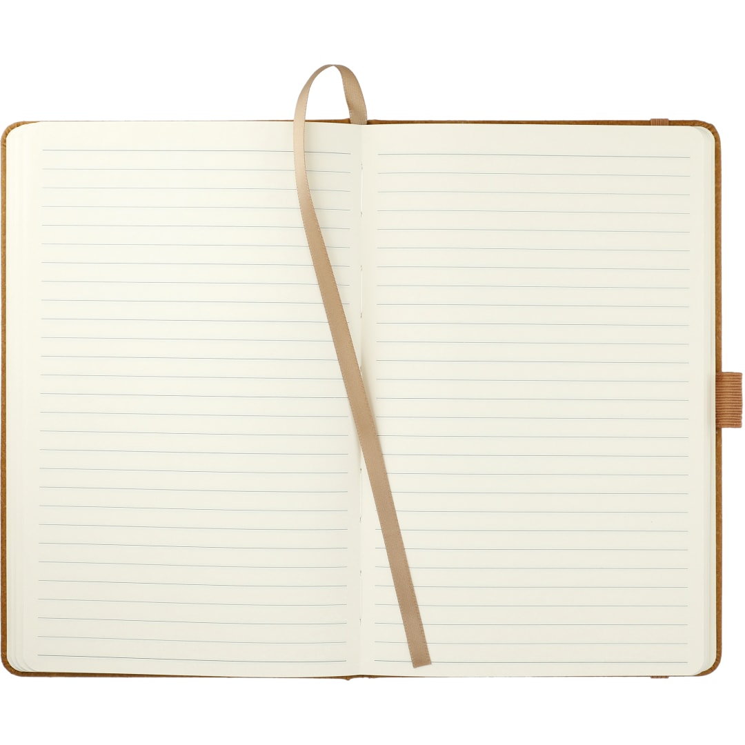 5.5" x 8.5" Recycled Leather Bound JournalBook® - 2800-71 Natural