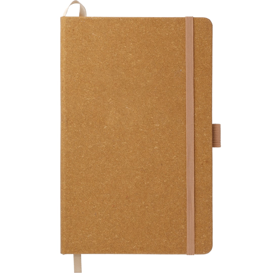 5.5" x 8.5" Recycled Leather Bound JournalBook® - 2800-71 Natural