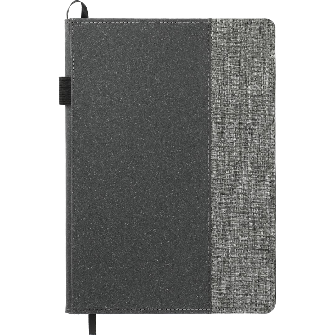 7" x 10" FSC® Mix Reclaim RPET Refillable Journal - 2800-74 Gray