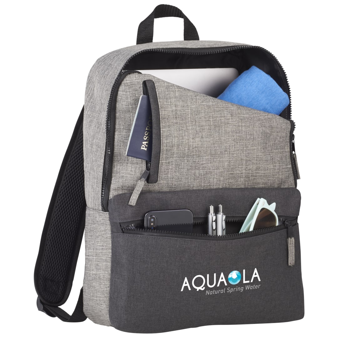 Reclaim Recycled 15" Computer Backpack - 3001-70 Gray