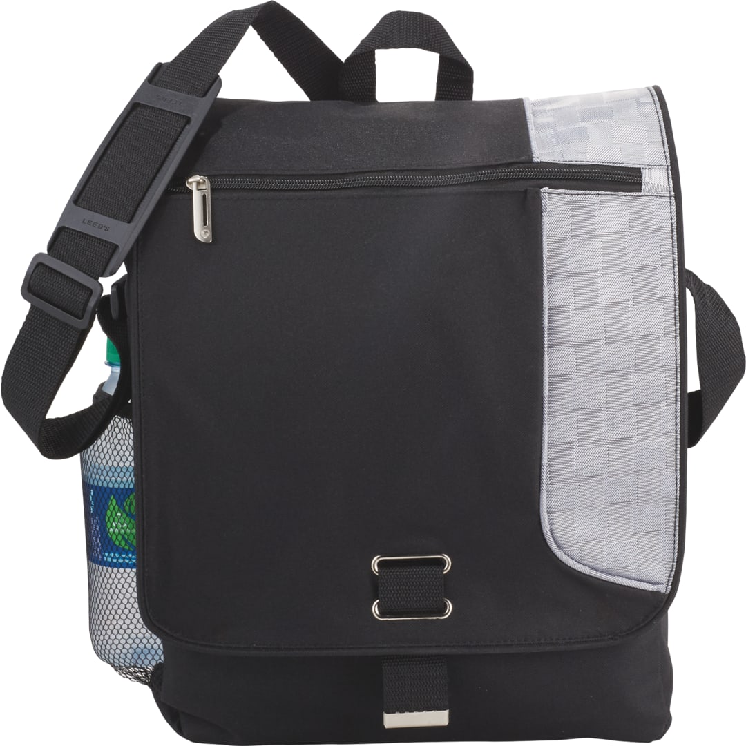  Gridlock Vertical 15" Computer Messenger Bag - 3450-13