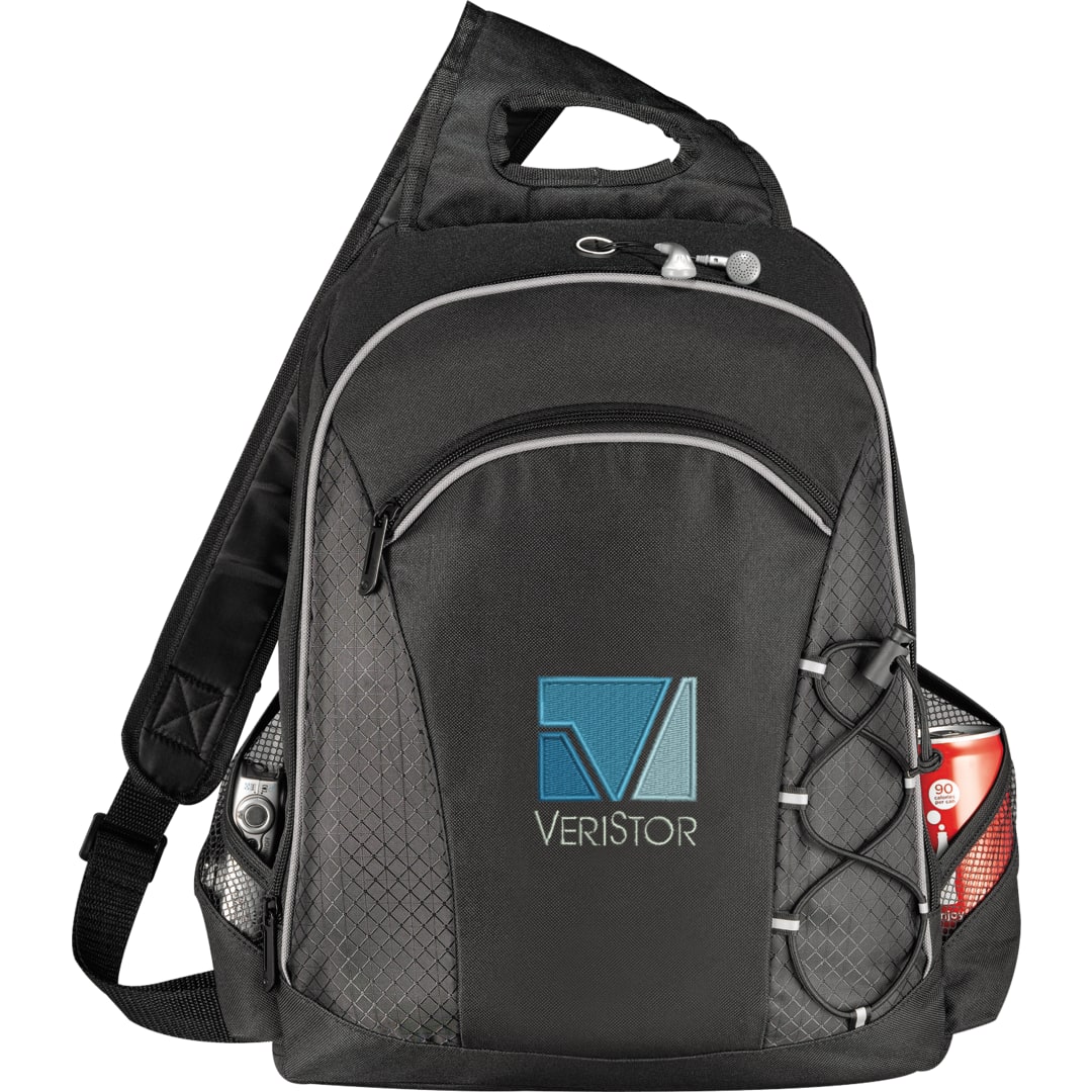 Summit TSA 15" Computer Sling Backpack - 3450-40 Black