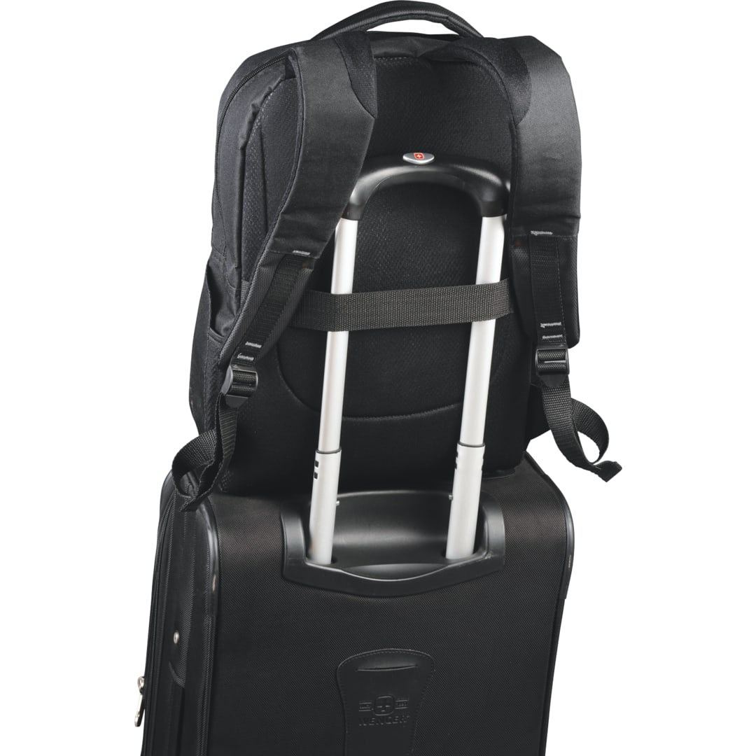 Vault RFID Security 15" Computer Backpack - 3450-41 Black
