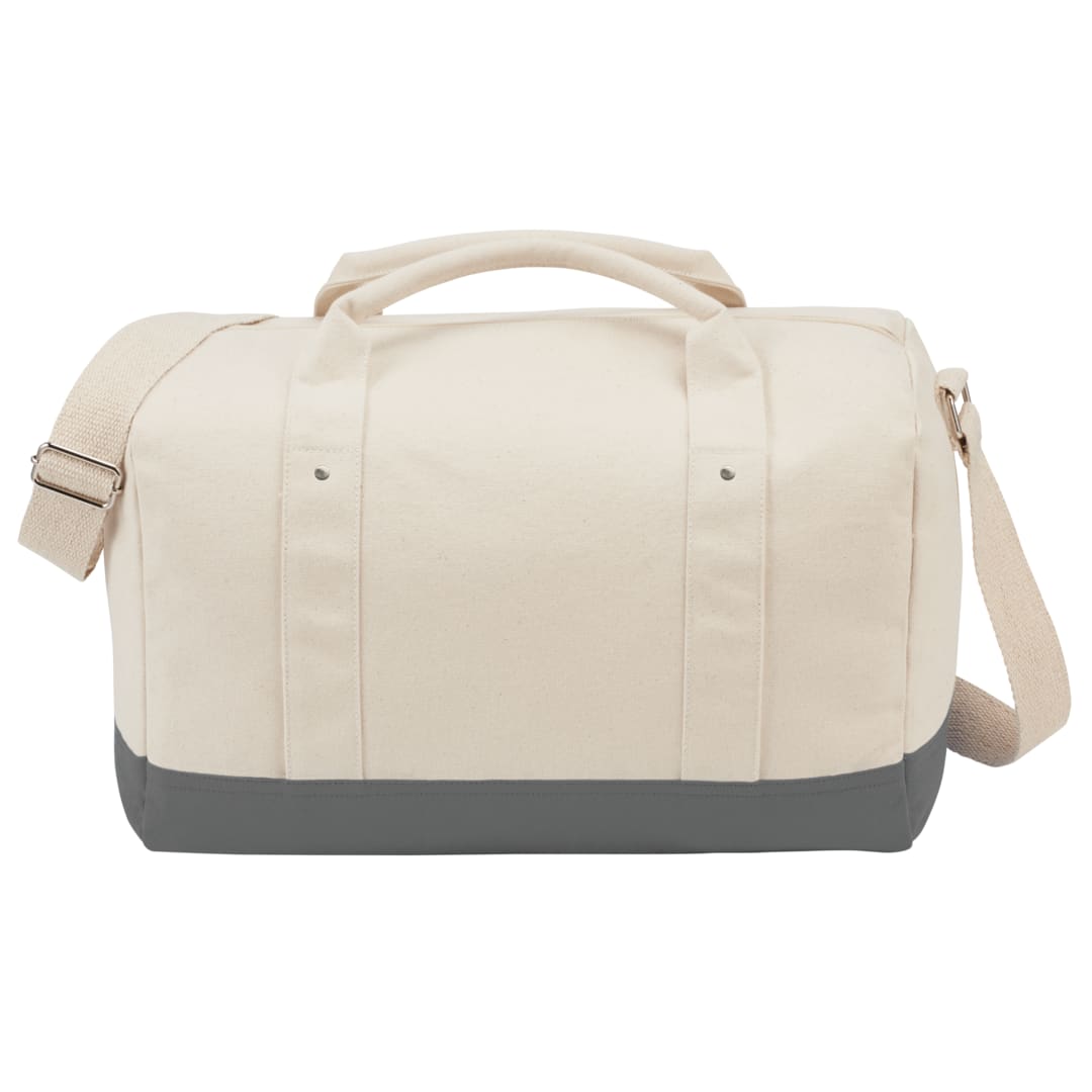 Belair 17" Cotton Canvas Duffel - 3450-69 Gray