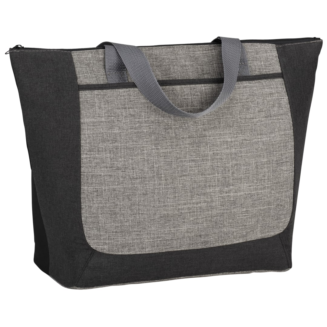 Reclaim Recycled Zippered Tote - 3450-71 Gray