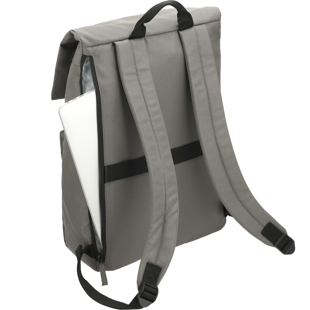 Merritt Recycled 15&quot; Computer Backpack - 3451-03 Gray