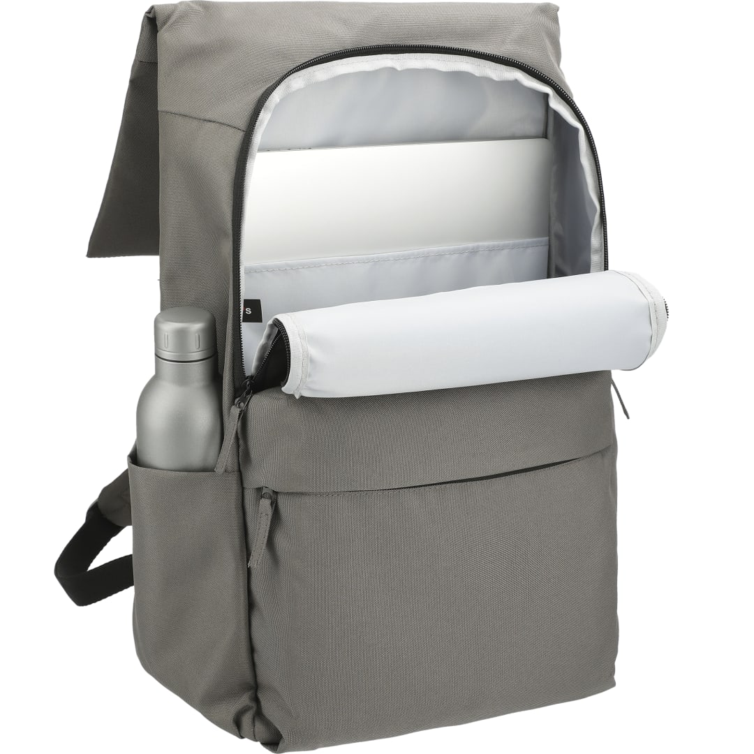 Merritt Recycled 15&quot; Computer Backpack - 3451-03 Gray
