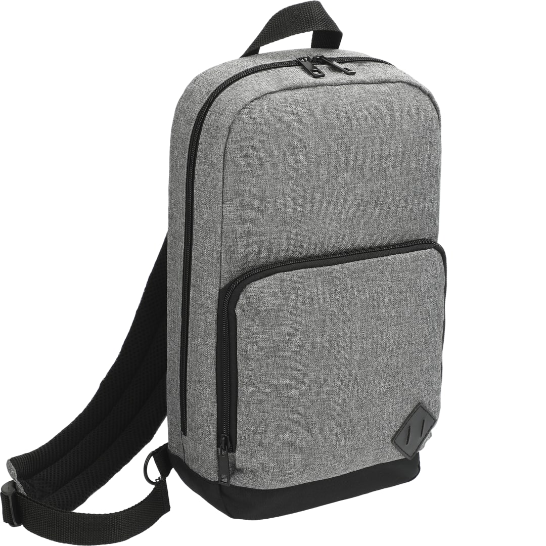 Graphite Deluxe Recycled Sling Backpack - 3451-04 Gray