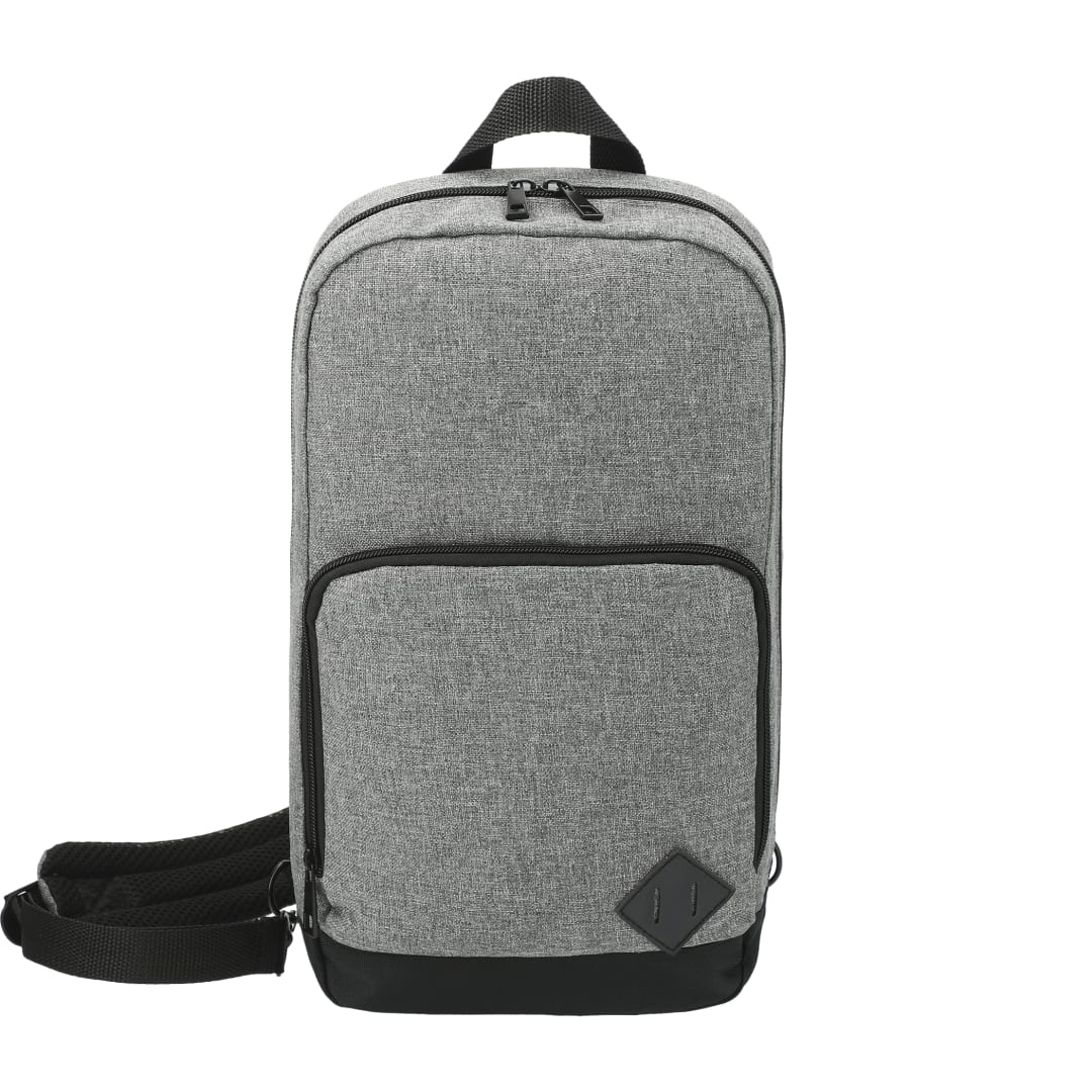 Graphite Deluxe Recycled Sling Backpack - 3451-04 Gray