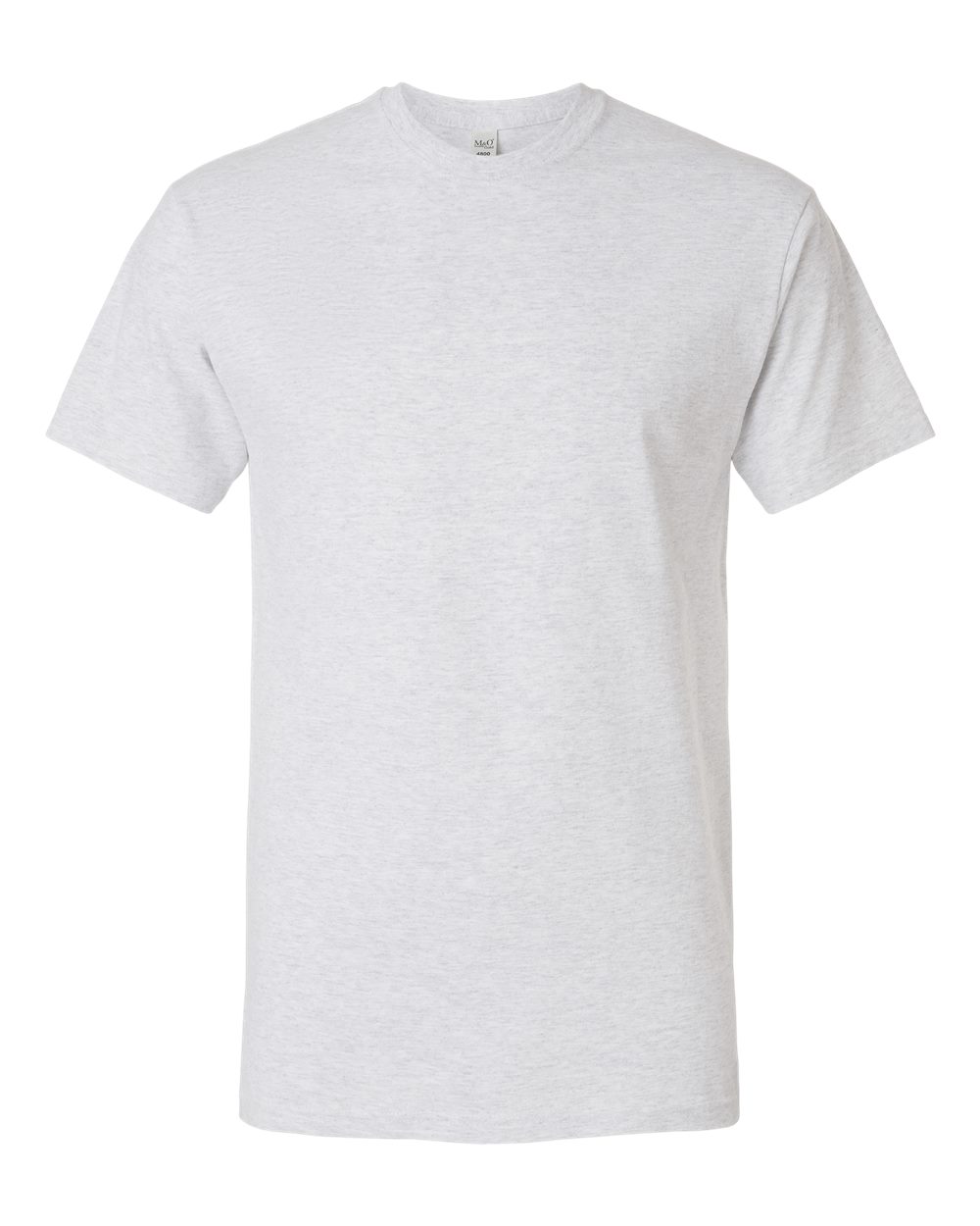 M&O Men's Gold Soft Touch T-Shirt - 4800 - 4800M Ash