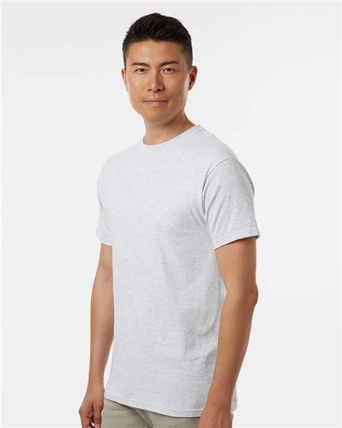 M&O Men's Gold Soft Touch T-Shirt - 4800 - 4800M Ash