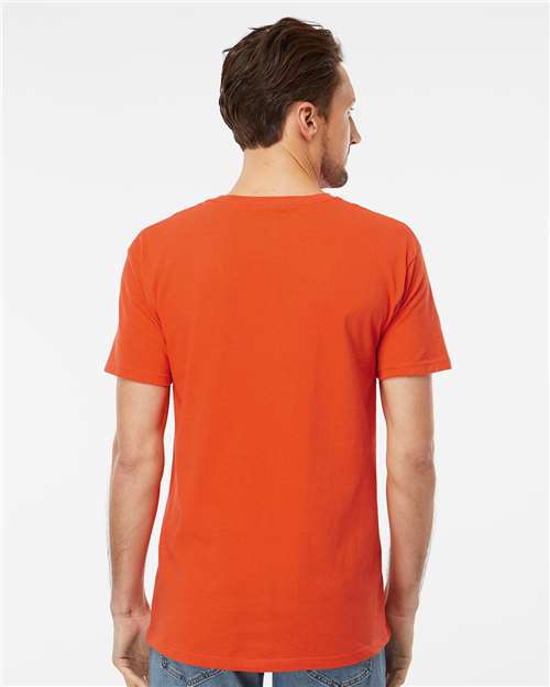 M&O Men's Gold Soft Touch T-Shirt - 4800 - 4800M Burnt Orange