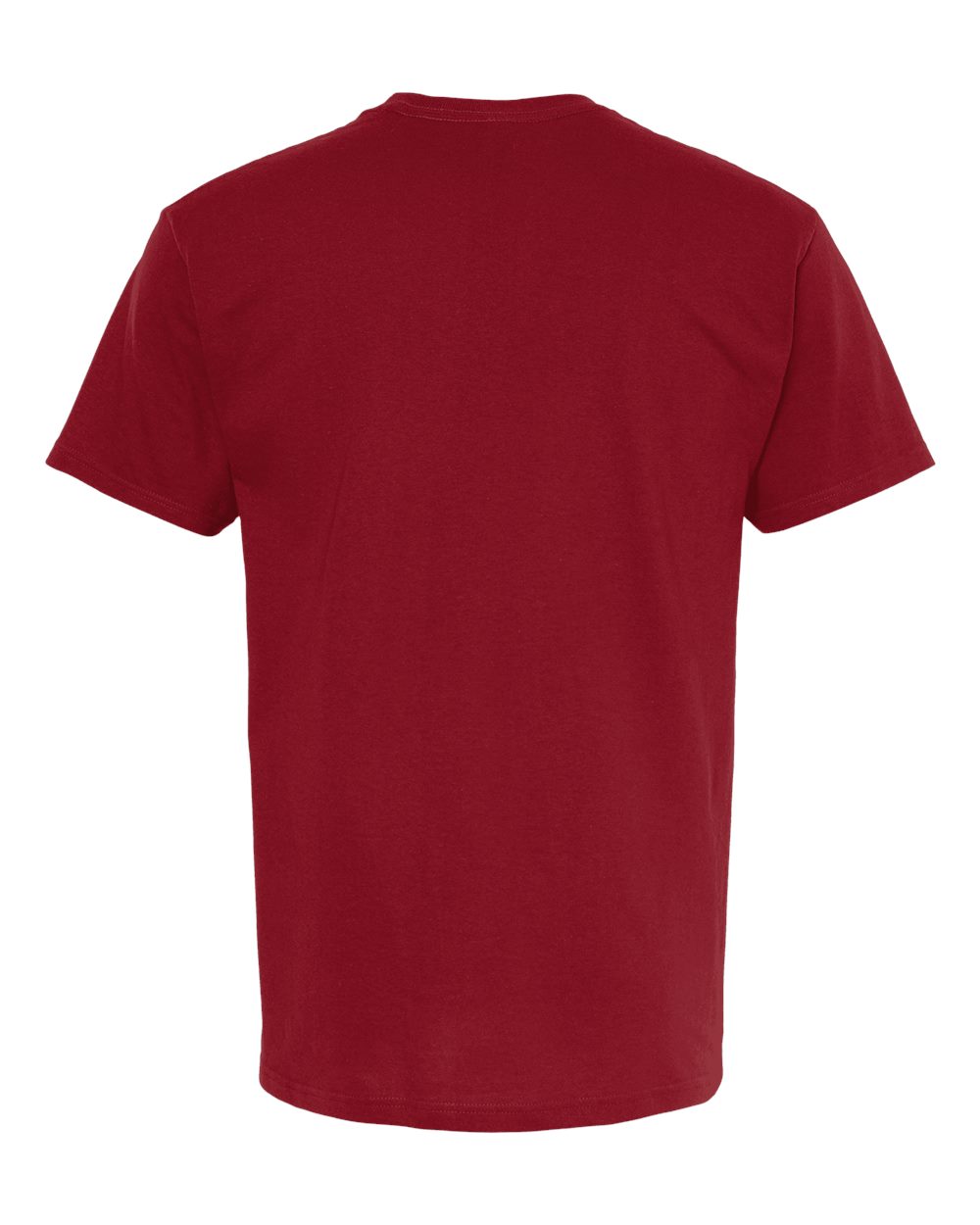 M&O Men's Gold Soft Touch T-Shirt - 4800 - 4800M Cardinal Red