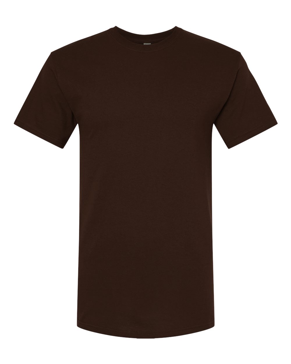 M&O Men's Gold Soft Touch T-Shirt - 4800 - 4800M Chocolate