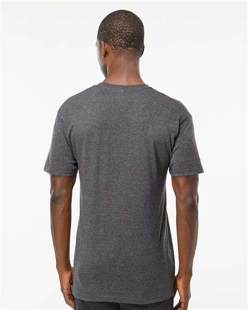 M&O Men's Gold Soft Touch T-Shirt - 4800 - 4800M Dark Heather