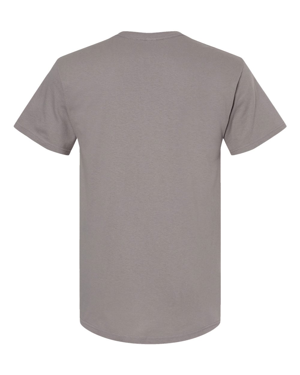 M&O Men's Gold Soft Touch T-Shirt - 4800 - 4800M Gravel