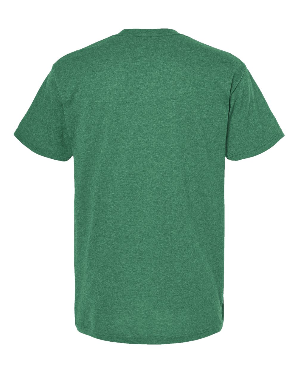 M&O Men's Gold Soft Touch T-Shirt - 4800 - 4800M Heather Kelly Green