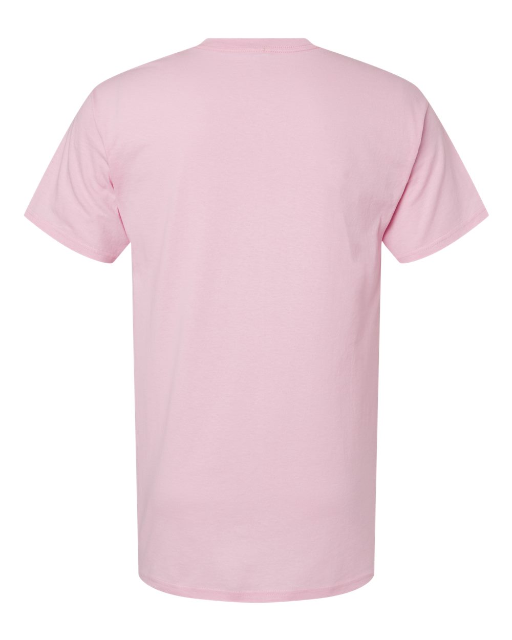 M&O Men's Gold Soft Touch T-Shirt - 4800 - 4800M Light Pink