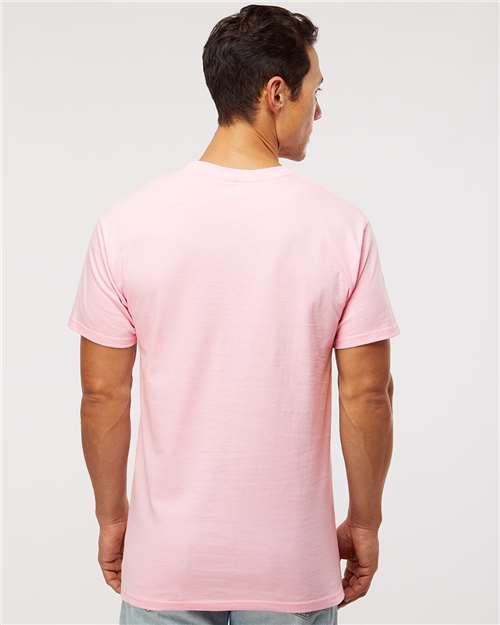 M&O Men's Gold Soft Touch T-Shirt - 4800 - 4800M Light Pink