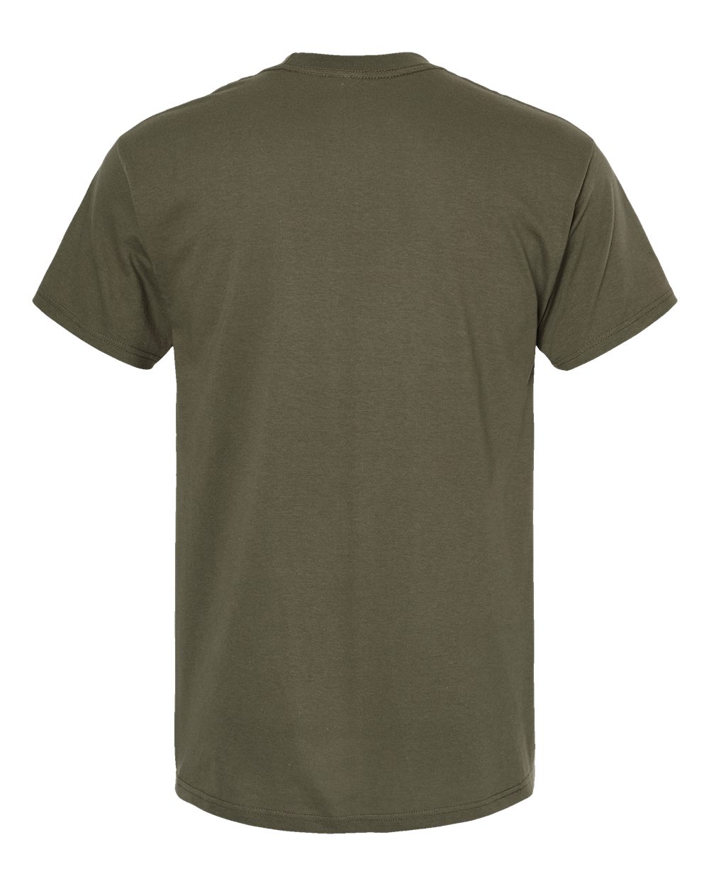 M&O Men's Gold Soft Touch T-Shirt - 4800 - 4800M Military Green