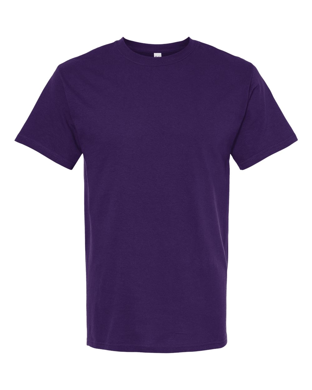 M&O Men's Gold Soft Touch T-Shirt - 4800 - 4800M Purple