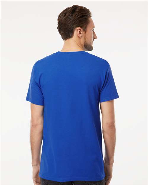 M&O Men's Gold Soft Touch T-Shirt - 4800 - 4800M Royal