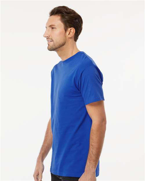M&O Men's Gold Soft Touch T-Shirt - 4800 - 4800M Royal