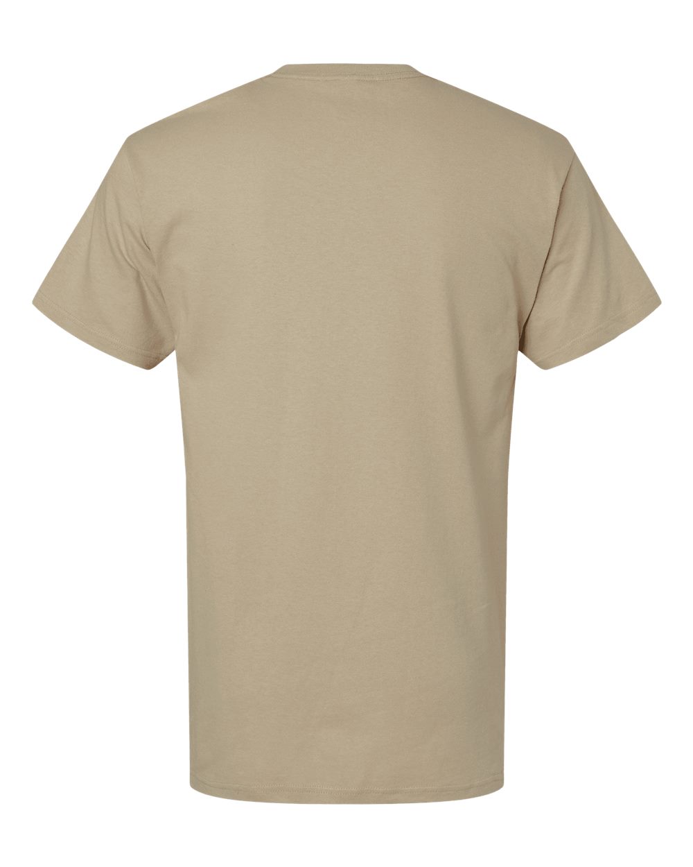 M&O Men's Gold Soft Touch T-Shirt - 4800 - 4800M Sand