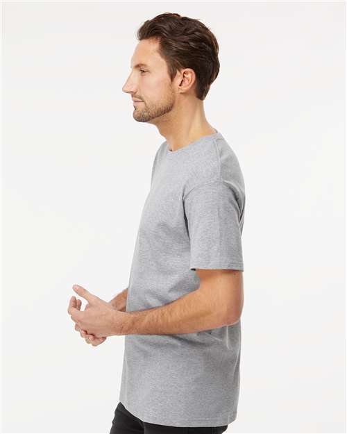 M&O Men's Gold Soft Touch T-Shirt - 4800 - 4800M Sport Grey