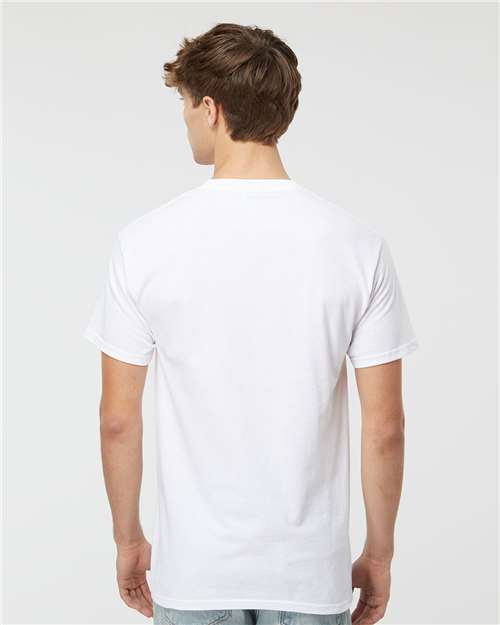 M&O Men's Gold Soft Touch T-Shirt - 4800 - 4800M White