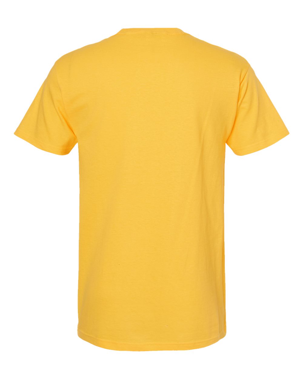 M&O Men's Gold Soft Touch T-Shirt - 4800 - 4800M Yellow
