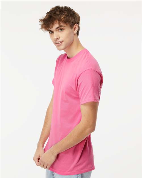 M&O Men's Gold Soft Touch T-Shirt - 4800 - 4800M Azalea